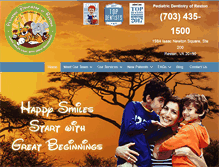 Tablet Screenshot of kidsdentalsafari.com