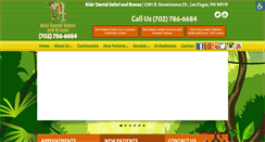 Desktop Screenshot of kidsdentalsafari.net